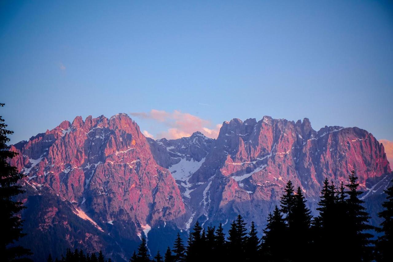 Ferienwohnung Haus Alpengluehn Iselsberg Exterior foto