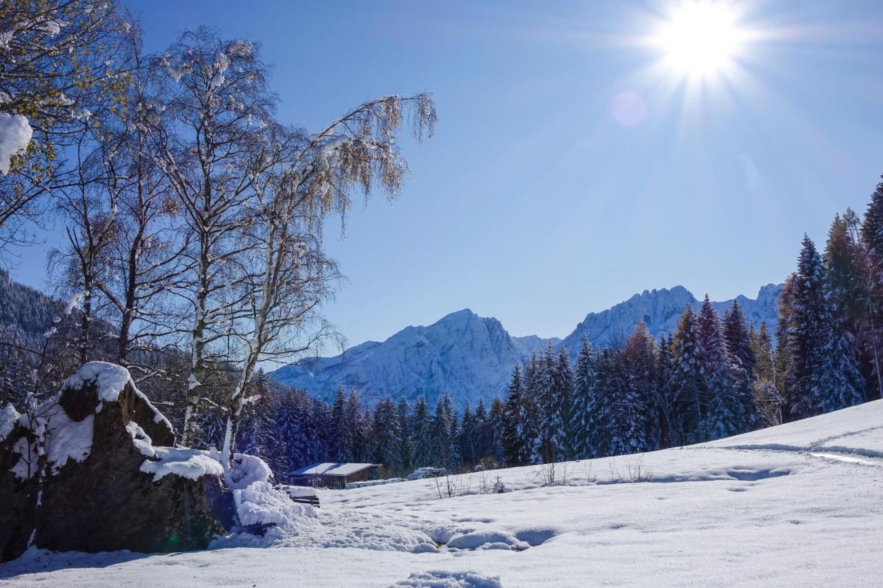 Ferienwohnung Haus Alpengluehn Iselsberg Exterior foto